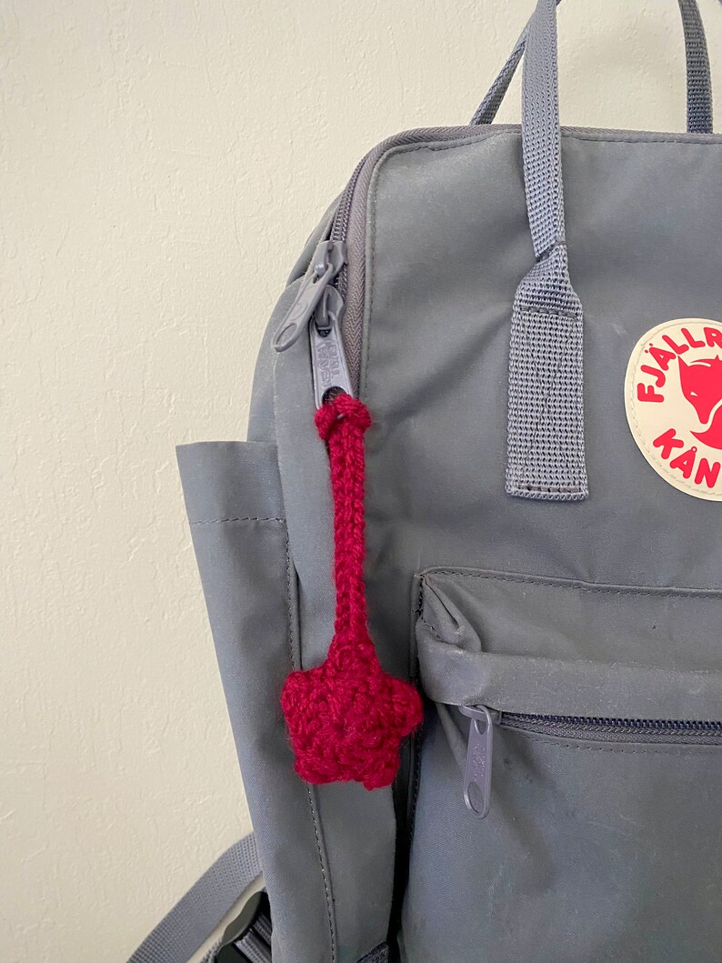 Crochet Star Bag Charm Cute Matching Gifts for Friends Etsy