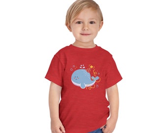 Party Whale Toddler Short Sleeve Tee