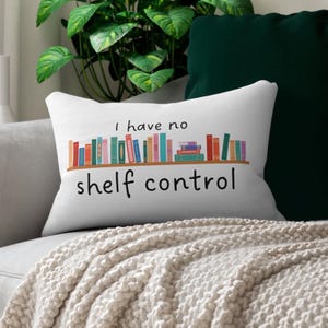 Funda de almohada decorativa para rincón de lectura, acogedor rincón de lectura, decoración, espacio sin control de estanterías, idea de regalo para amantes de los libros, cojín de soporte para la espalda baja, biblioteca en casa