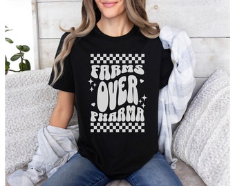 Camiseta de manga corta Farms Over Pharma