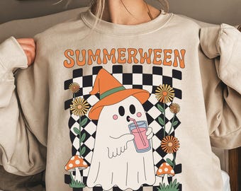 Summerween PNG: Spooky Summer Halloween Horror Characters (Digital Download)
