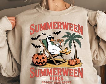 Summerween PNG: Spooky Summer Halloween Horror Characters (Digital Download)
