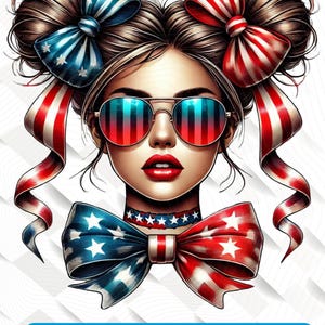 America Png,4th Of July PNG,4th Of July Sublimation Design,America Coquette Png,Patriotic Png,Girly png,God Bless America Png,USA Coquette