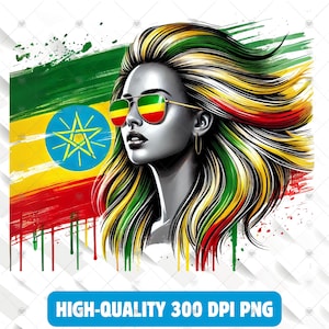 Ethiopian  girl,ethiopian PNG Bundle,ethiopian Gift,ethiopian  flag png,ethiopian  clipart, finger print PNG,digital download