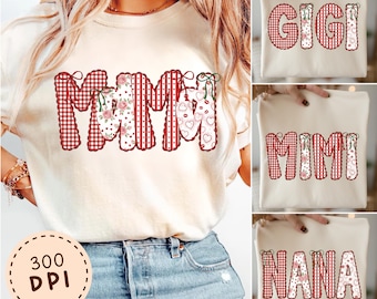 Mama Gigi Mimi Nana PNG Set,Family Sublimation,Mama Png Bundle,Trendy Mama Bundle PNG,Mama PNG Coquette Girly Floral Bows,Mothers Day Png