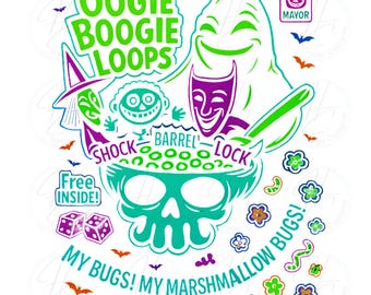 Halloween Cereal PNG for DTF Printing, Digital download, Sublimation, Killer breakfast, Horror Character, Halloween shirt