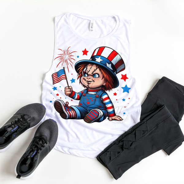 Chucky July 4th American flag