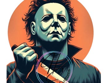 Halloween, Horror movie, Digital download PNG,