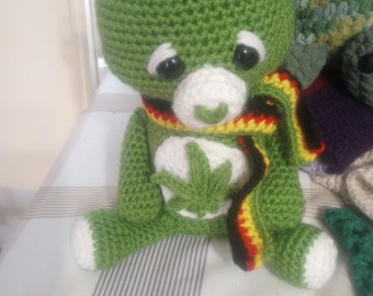 Don't Care Bear Stash Jar