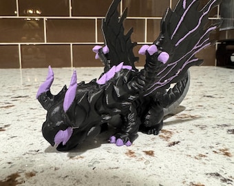 Chibi Gore Magala | 3D Gedruckte Monster Hunter Fan Art Figur