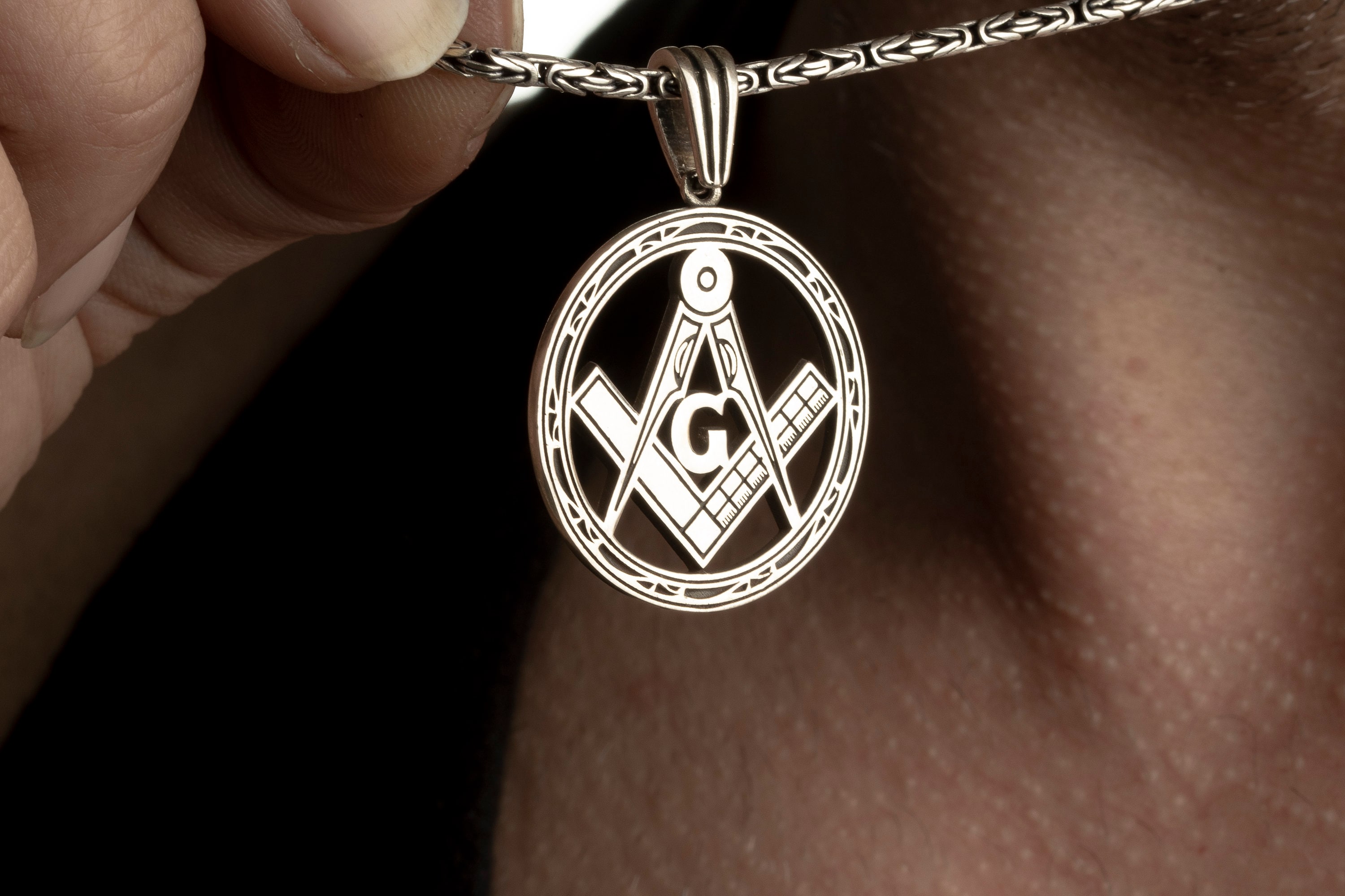 Pendentif Croix Maçonnique Des Templiers En Argent Sterling 925 - France