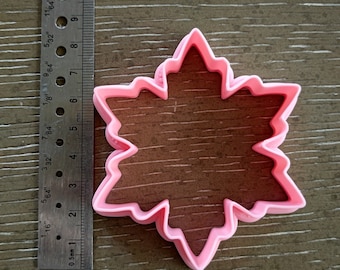 Snowflake Cookie Cutter: Christmas Fondant & Clay Cutter