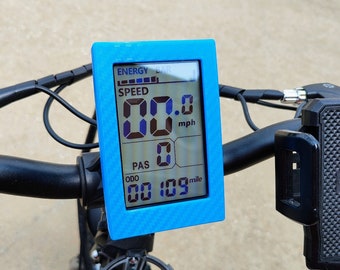 Flexible Lectric Ebike Screen/Display Cover Carbon fiber look