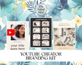 YouTube Brand Kit Canva Template | Creator Bundle
