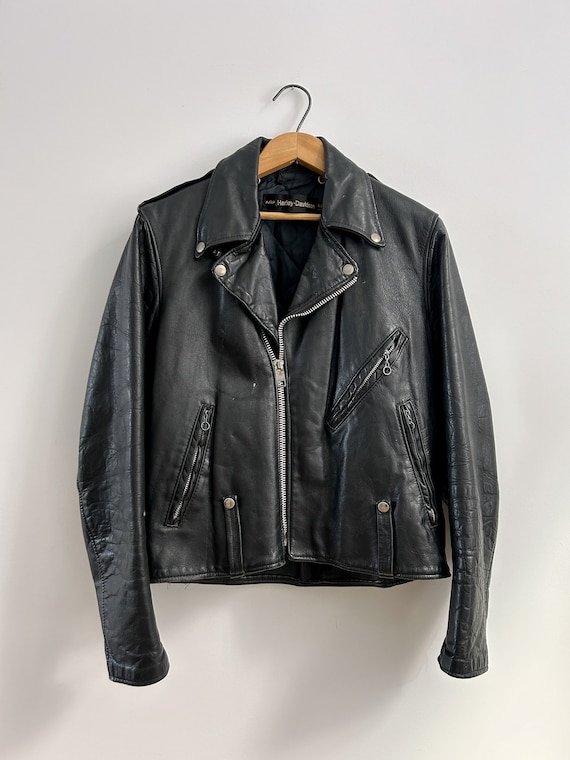 Vintage Harley Davidson Leather Jacket - Etsy