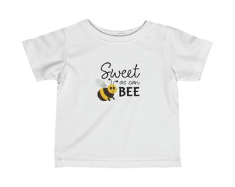 Dulce como puede BEE camiseta para bebés, camiseta para niños Honey Bee