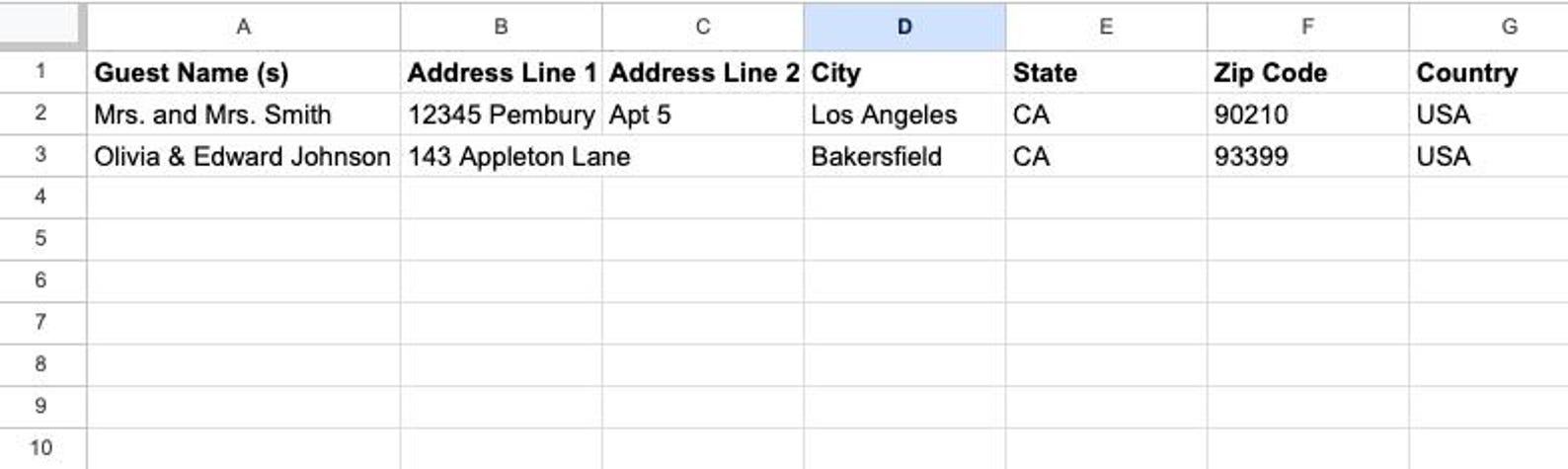 Monogram Envelope Liners for 5x7 A7 Wedding Envelopes, Bride Groom ...