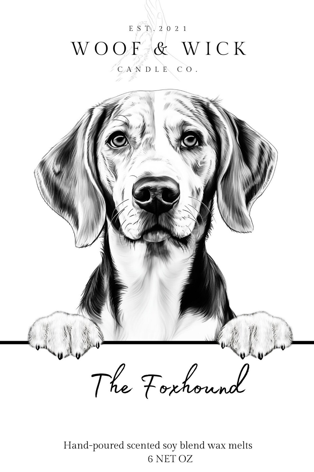 Personalized Dog Breed Wax Melts Strong Scented Wax Melts Wax Melts for