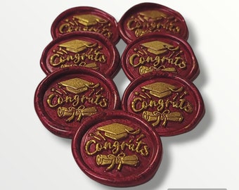 Graduation Invitation Wax Seals