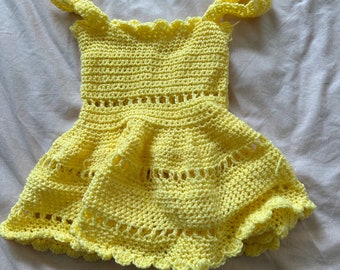 Crocheted Toddler dress