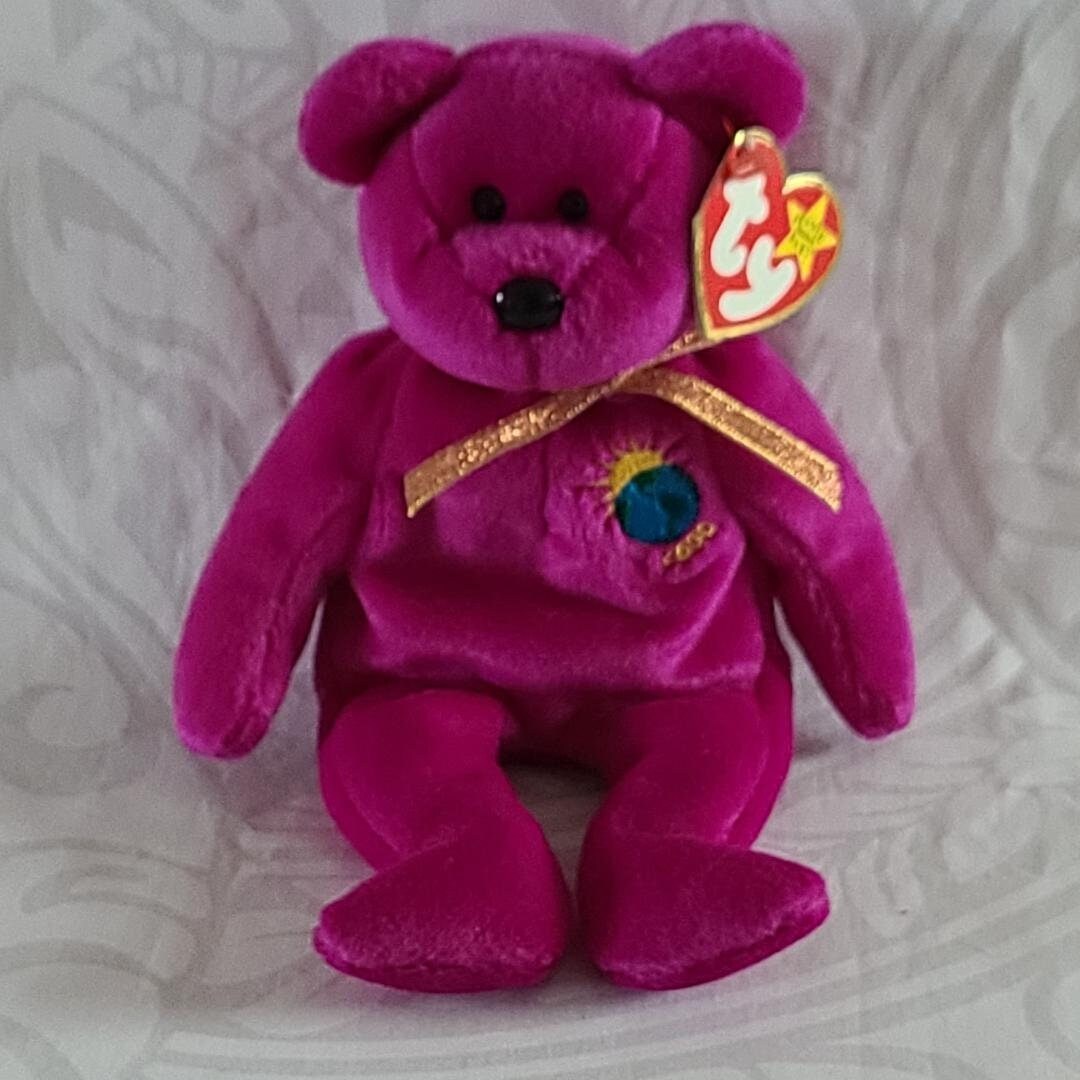 TY Beanie Babies Millennium January 1, 1999 Etsy