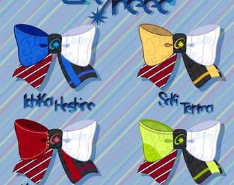 Llaveros con dijes de cinta acrílica Leo/Need