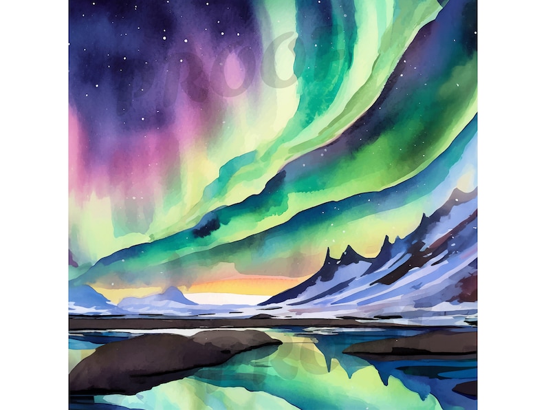 Northern Light Christmas Tree 