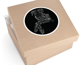 Aangepaste handgetekende gedigitaliseerde huisdierportretproducten bedrijfslogo Aangepast digitaal bestand cadeau afdrukken op elk product, kunst aan de muur, stickers, kleding