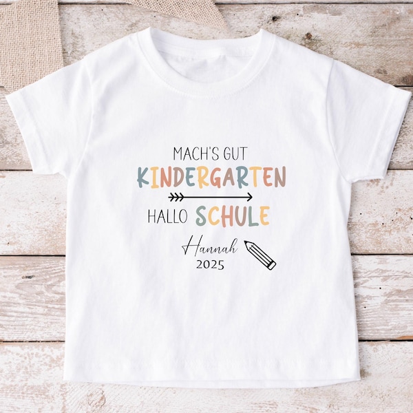  Kindergarten abschluss t shirt - Etsy.de Illustration 