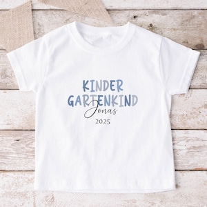 Personalized kindergarten child T-shirt for the start of kindergarten, gift for the start of daycare, shirt with name for kindergarten