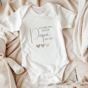 Baby bodysuit for Father&#39;s Day, Father&#39;s Day gift for dad, personalized baby bodysuit as a gift for father, gift idea dad&#39;s first Father&#39;s Day