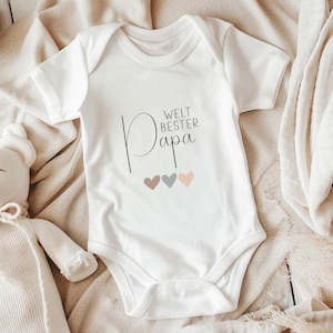 Baby bodysuit for Father&#39;s Day, Father&#39;s Day gift for dad, personalized baby bodysuit as a gift for father, gift idea dad&#39;s first Father&#39;s Day