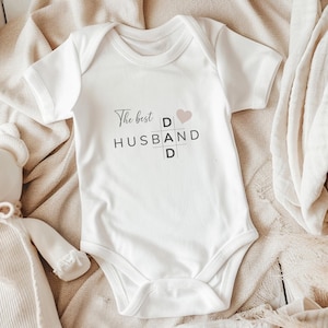 Baby bodysuit for Father&#39;s Day, Father&#39;s Day gift for dad, personalized baby bodysuit as a gift for father, gift idea dad&#39;s first Father&#39;s Day