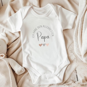 Baby bodysuit for Father&#39;s Day, Father&#39;s Day gift for dad, personalized baby bodysuit as a gift for father, gift idea dad&#39;s first Father&#39;s Day