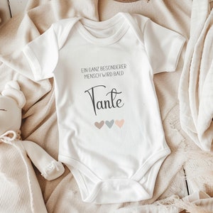 Babybody für Tante, Du wirst Tante,  Schwester Schwangerschaft verkünden, Tante's Liebling, Geschenk zur Schwangerschaft, Patentante