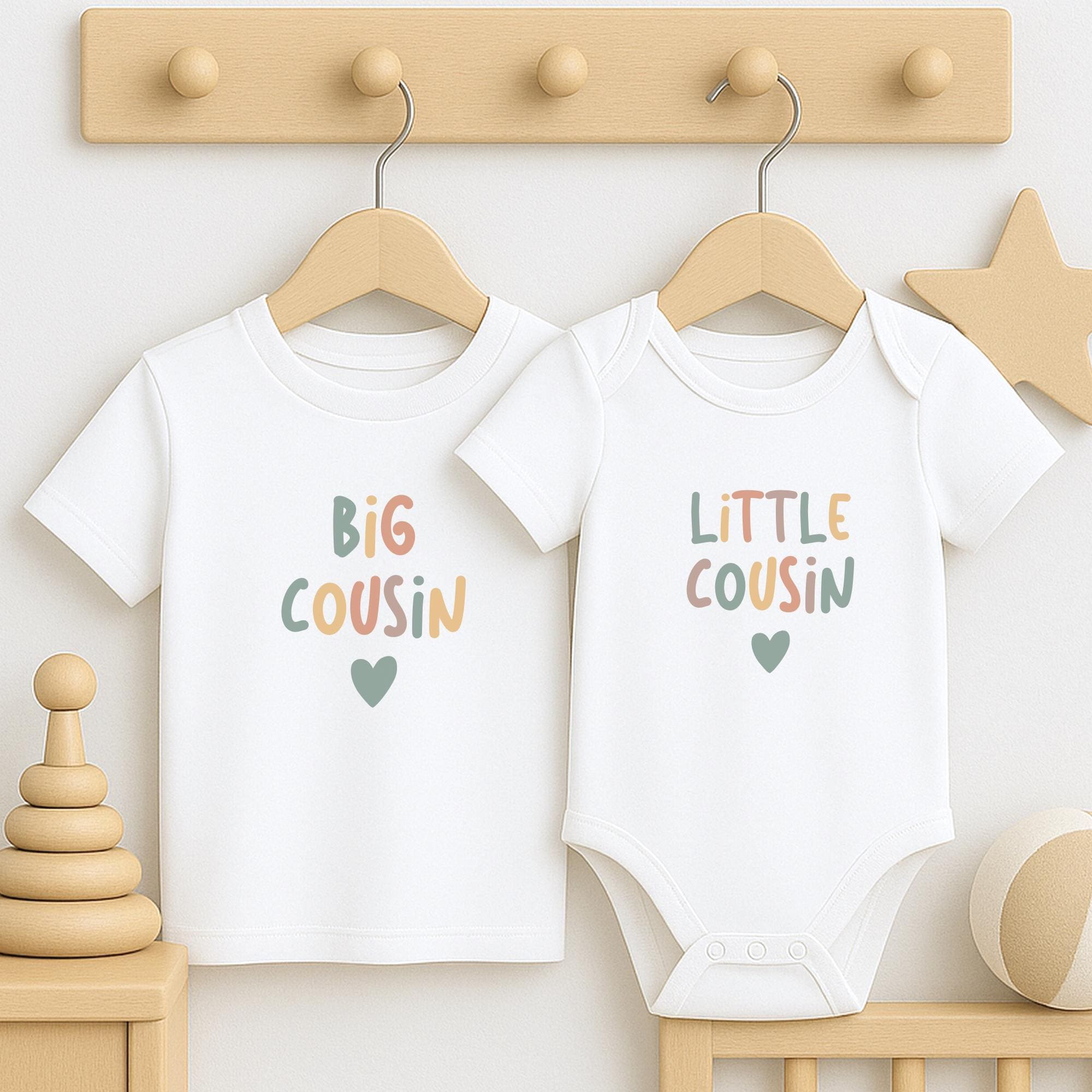 T-shirt "Je Vais Encore être Cousine 2026" - Annonce Naissance 2ème Enfant | Cadeau Humour Famille