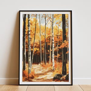 Vermont Herbst Wald Poster Herbst Landschaft Druck Reise Poster Kunstdruck Herbstlaub Kunst Vermont Urlaub Dekor Herbst Landschaft Wand