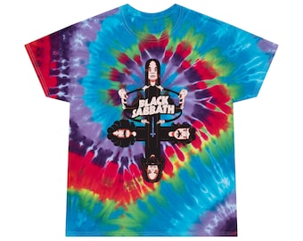 Tie-Dye Black Sabbath Graphic Band Tee