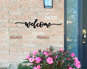 Welcome Sign | housewarming gift | front porch welcome sign | front door decor