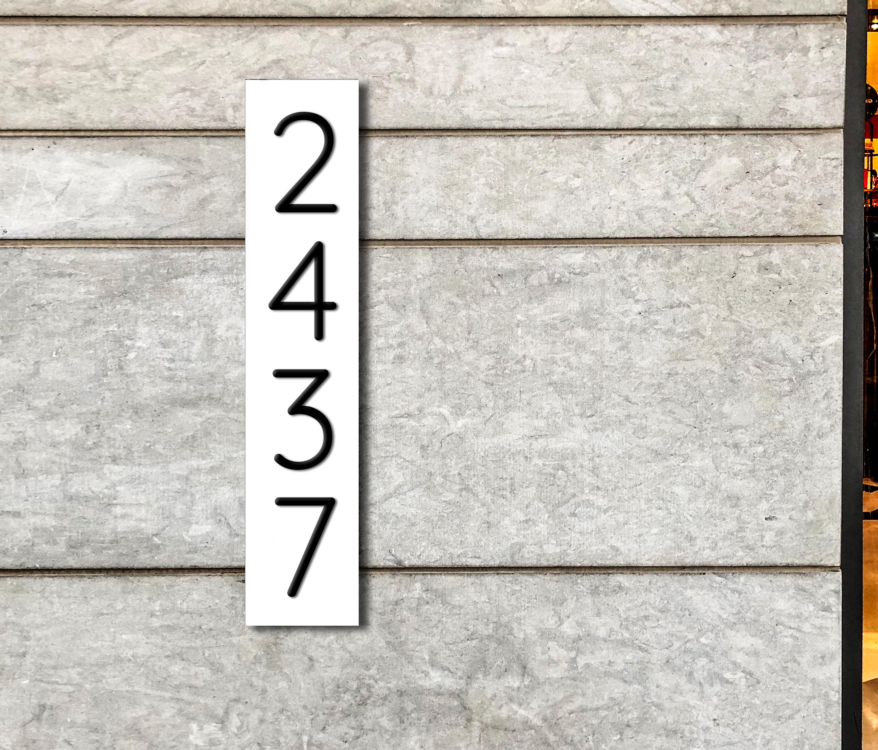 House Number for Outdoor in VERTICAL and HORIZONTAL Direction | Address ...