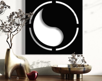 Chinese Wall Art | Metal Chinese symbol wall art | Ancient symbol wall art | Custom Chinese Symbol Metal Wall Art – Precise Laser-Cut Decor
