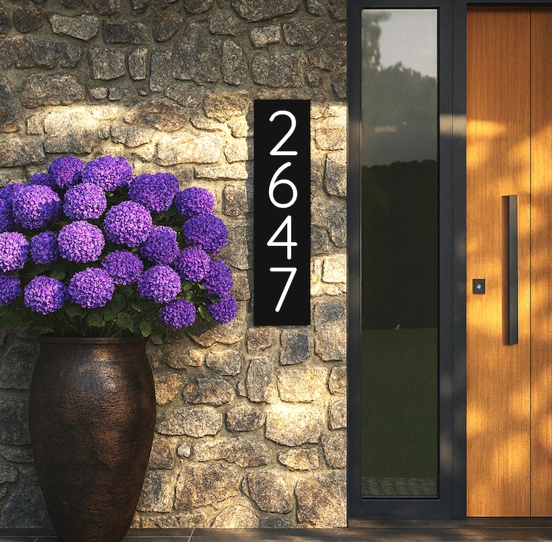 House Number for Outdoor in VERTICAL and HORIZONTAL Direction | Address ...