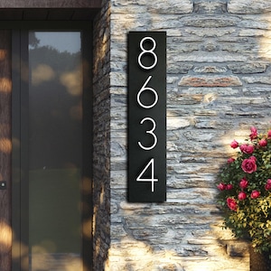 House Numbers | METAL number address sign | House number for outdoor | Custom House number | Address plaque | Address  sign for outdoor