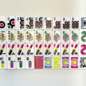 I Love the 80s Mahjong Set - Luxe Mahjong