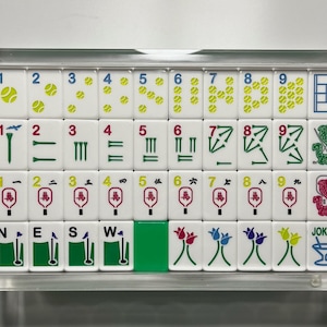 BUNDLE - Country Club Mahjong Set + Acrylic Display Case