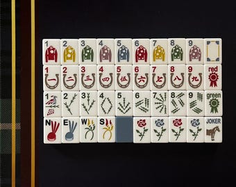 Polo Club (Equestrian) Mahjong Set