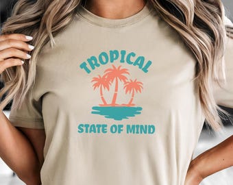 Island Vacation Shirt, Beach Party Shirt, Vacation Vibes  Shirt, Beach Life Shirt, Vacation Life Shirt, Summer Vibes Shirt, Island Life