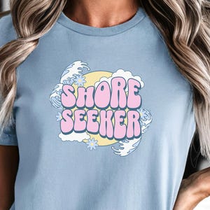 Beach Lover Gift, Ocean Lover  Shirt, Beach Party T-Shirt, Boho Beach Shirt, Summer Vibes Shirt, Summer Vacation Shirt, Beach Vibes Shirt