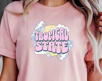 Tropical Vacation Shirt, Summer Vibes Tee, Island Vacation, Beach Life Shirt,  Summer Vacation Shirt, Beach Party Shirt, Vacation Mode Shirt