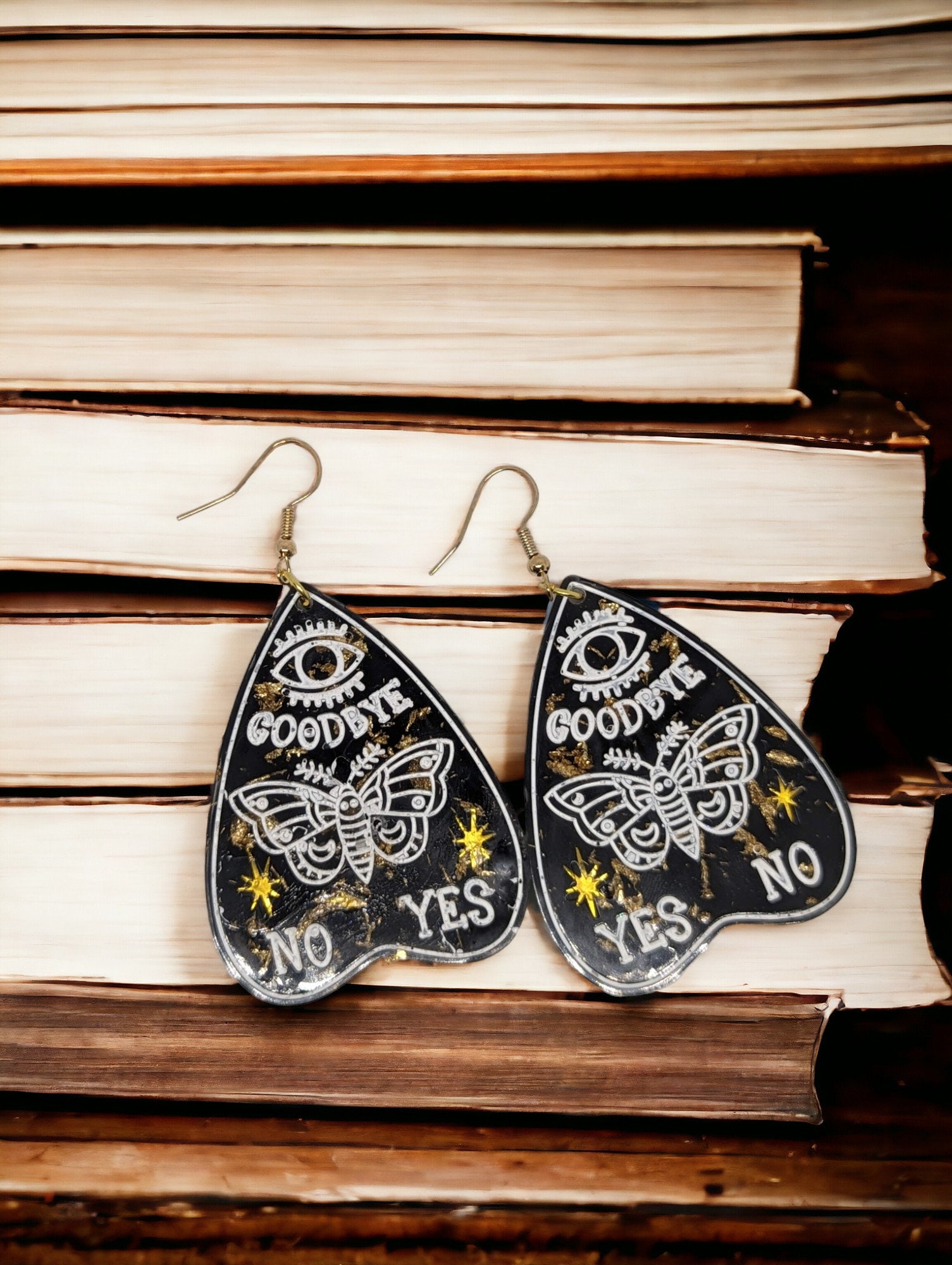 Midnight Mystic Earrings - Etsy